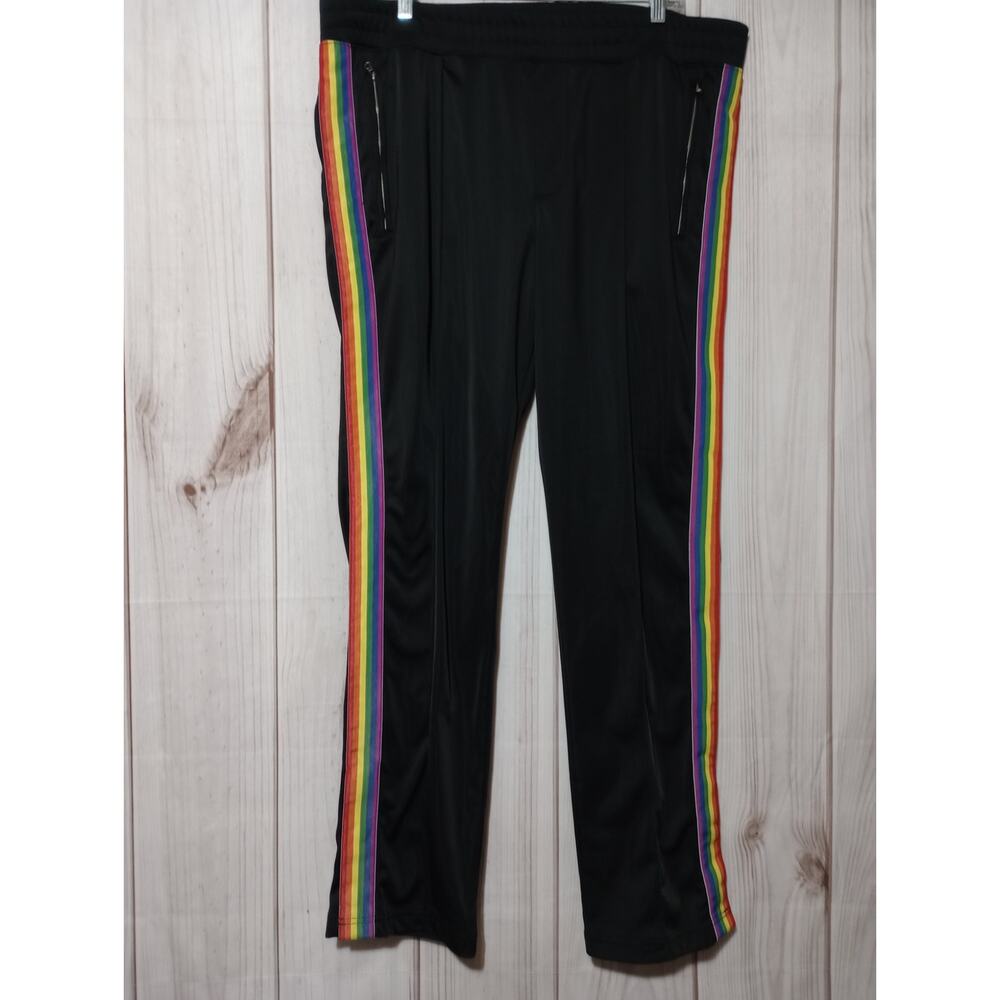 H & M Pants Ladies Extra Large Rainbow Track Pants